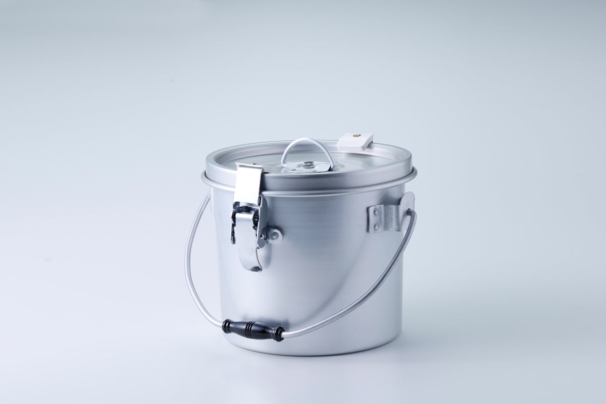 一重クリップ付食缶6L